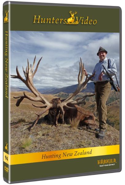 Hunters Video, Jagd in Neuseeland, DVD, Auslandsjagd, Herbert Scheiring, Rotwild, Neuseeland, Wapiti