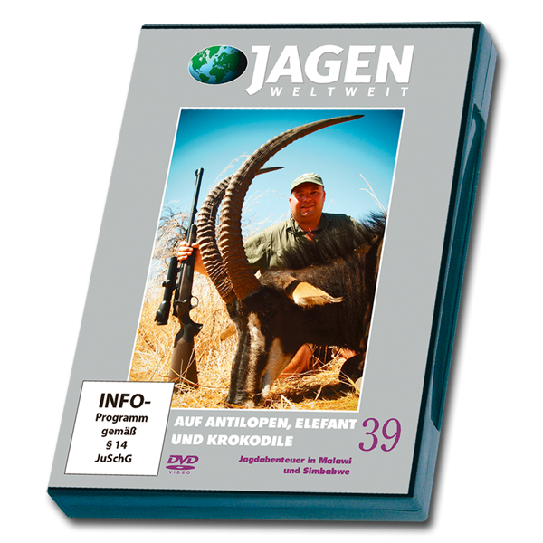 DVD, Auf Antilope Elefant und Krokodile, Jagenweltweit, Paul Parey