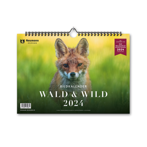 Kalender 2024, Kalender, Wald und Wild Kalender