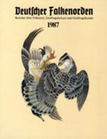 Greifvögel,Falknerei,Jahrbuch,1987,Deutschland,Gebirge,Adler,Ornithologen