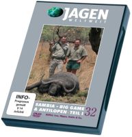 Jagen Weltweit, DVD, Paul Parey, Sambia, Big Game und Antilopen